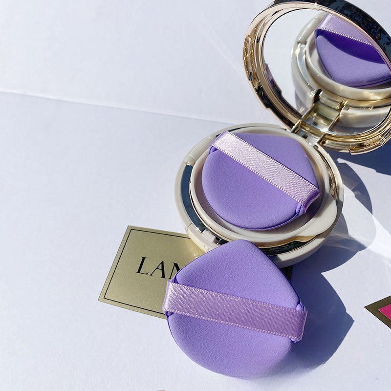 Burete de Machiaj Triunghi , Reutilizabili, Utilizare Umeda sau Uscata, Powder Puff, Mov