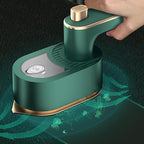 Mini Fier de Calcat, Pliabil si Portabil, Calcare Verticala/Orizonala, cu Abur, 50 ml, 40W, 10.5 x 12 cm, Verde